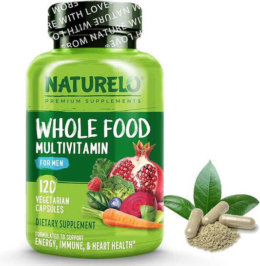 NATURELO Mens Multivitamins 120 Vegetarian