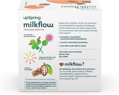 UpSpring Milkflow Energy Breastfeeding Supplement Drink 16 Drink