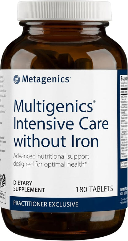 Metagenics Multigenics Intensive Care without Iron 180 Tablets