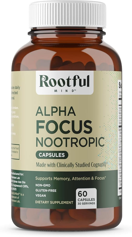 Alpha Focus Nootropic 60 Capsules