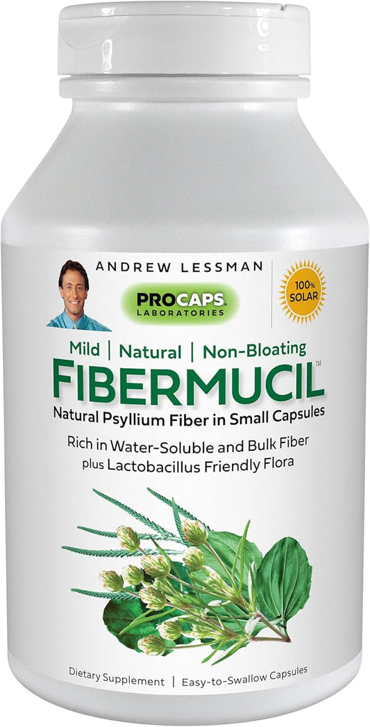 ANDREW LESSMAN Fibermucil 360 Capsules –Psyllium