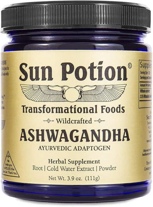 Sun Potion Ashwagandha (Wildcrafted) 111 Grams 88 Servings