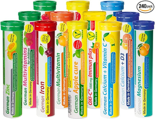 German Vitamin, Minerals 240 Vegan/Vegetarian