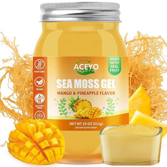 (18 OZ) Irish Sea Moss Gel 102 Vitamins