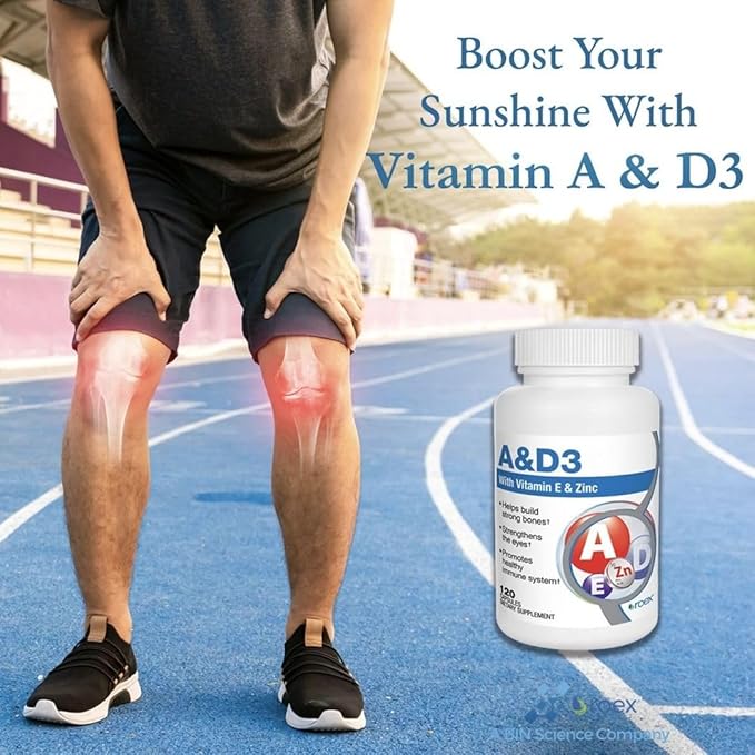 Roex Vitamin A and D Plus 120 Count