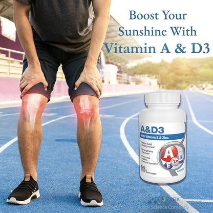 Roex Vitamin A and D Plus 120 Count