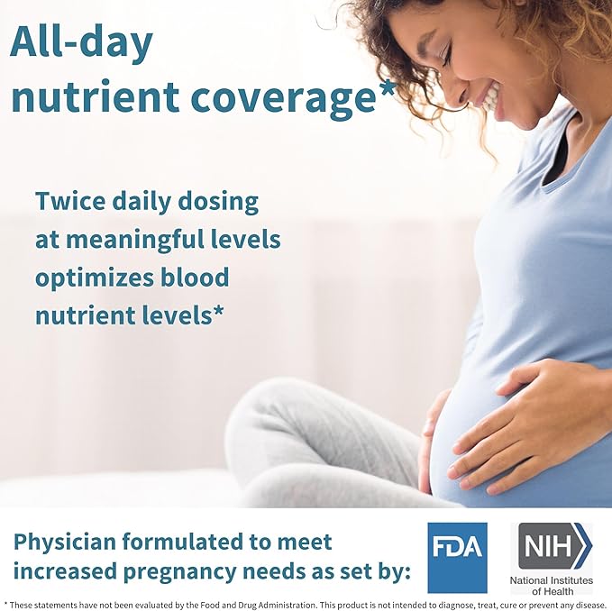 Methylated Prenatal Multivitamin, Folate for MTHFR, 60 Tablets,