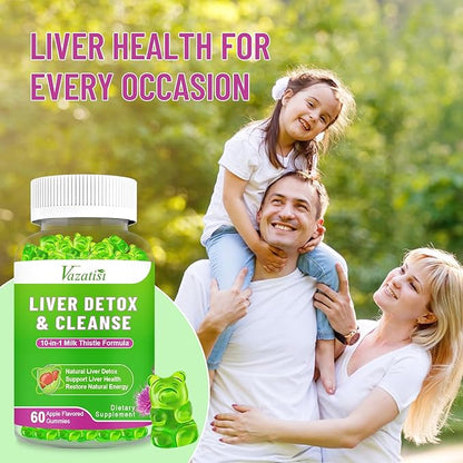 Liver Cleanse Detox & Repair Gummies, 120ct