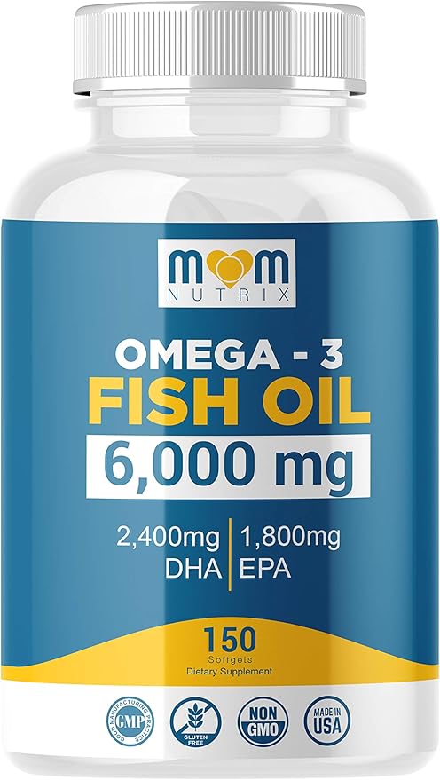 Omega 3 Fish Oil 6000 Mg 150 Softgels