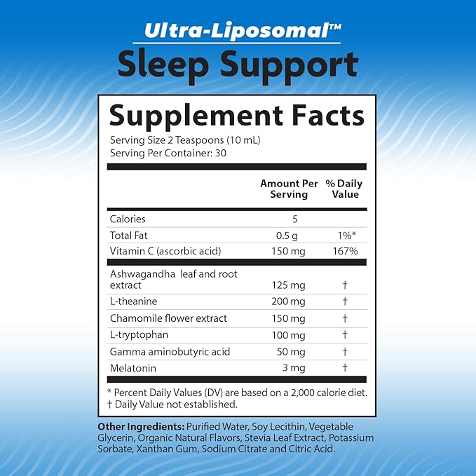 Aurora Nutrascience Ultra-Liposomal Sleep Support, 3 10 fl (300mL)