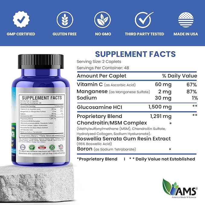 America Medic & Science Osteo Plus (96 caplets)