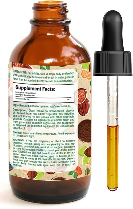 Mother Nature's Essentials Vitamin E Supplement 42,000IU, 2 2 oz