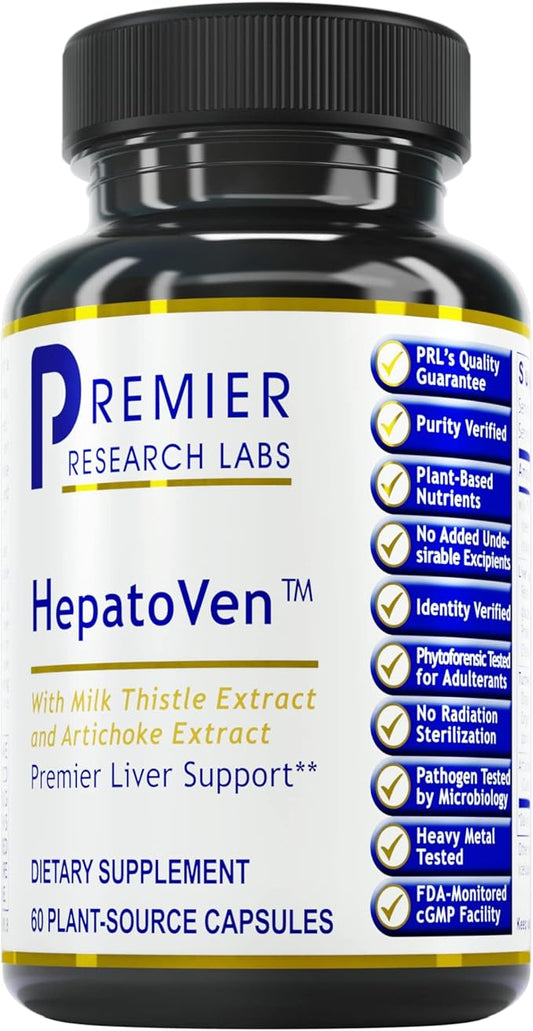 Premier Research Labs HepatoVen 60 Vegetarian