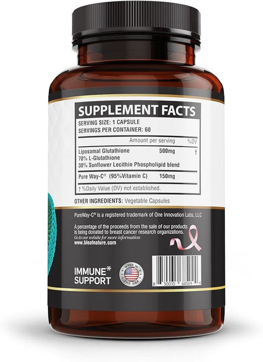 B'LEAF NATURE Pure Fusion of Liposomal 60 count