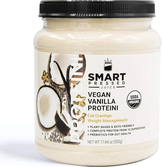 SMART Pressed Juice Vegan Vanilla Proteini 20 Servings