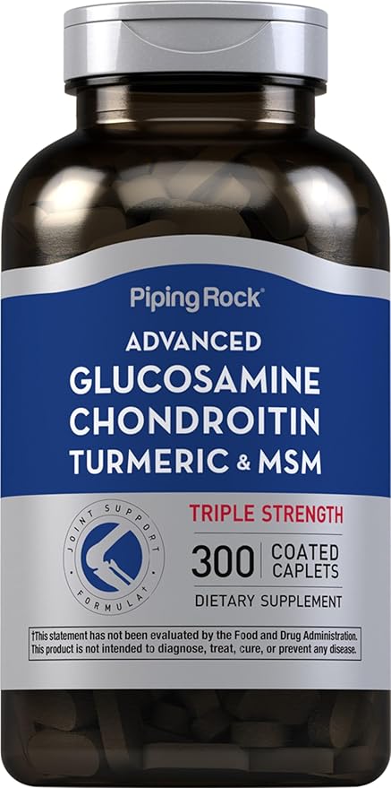 Piping Rock Glucosamine Chondroitin Triple Strength 300 Caplets
