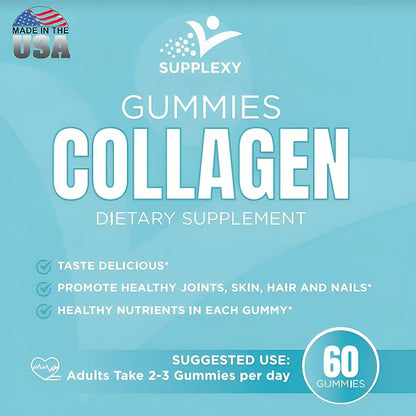 Collagen Gummies - Healthy Nutrients Hair 60 Gummy