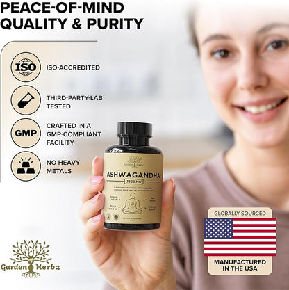 Organic Ashwagandha Root & Irish Sea 3,600 mg 60 Caps