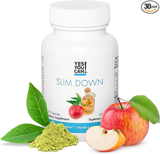Yes You Can! Slim Down Dietary Supplements 30 Capsules/1 Capsules/1 Month