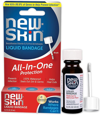 New-Skin Liquid Bandage Liquid Bandage 0.3 Ounce