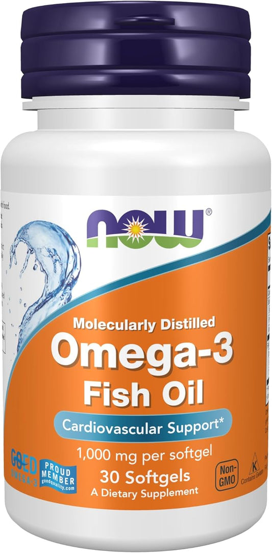 NOW Supplements, Omega-3 180 EPA / 120 DHA, 30 Softgels