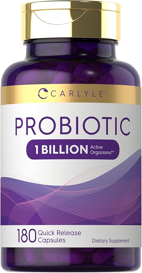 Carlyle Probiotic for Women & Men's 1 Billion 180 Quick 1 Lactobacillus