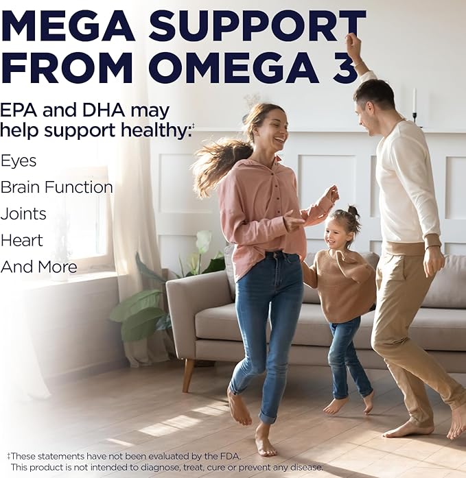 KAL 450/300 1280 Mg Omega 3, 60 Count