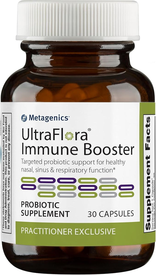 Metagenics UltraFlora Immune Booster 1 Billion 30 Capsules