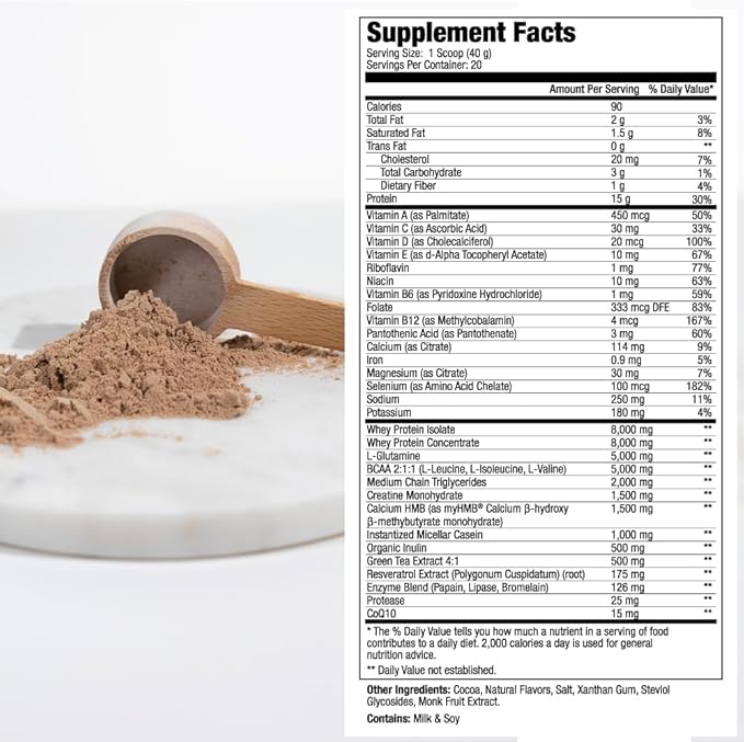 MEND Regenerate, Post Workout Recovery, Immune 20 Servings
