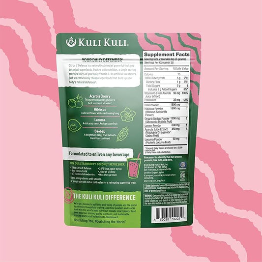Kuli Kuli Citrus C Defense Superfood [30 Servings]