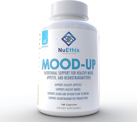 NuEthix Formulations Mood-Up 5-HTP, Rhodiola 180 Capsules
