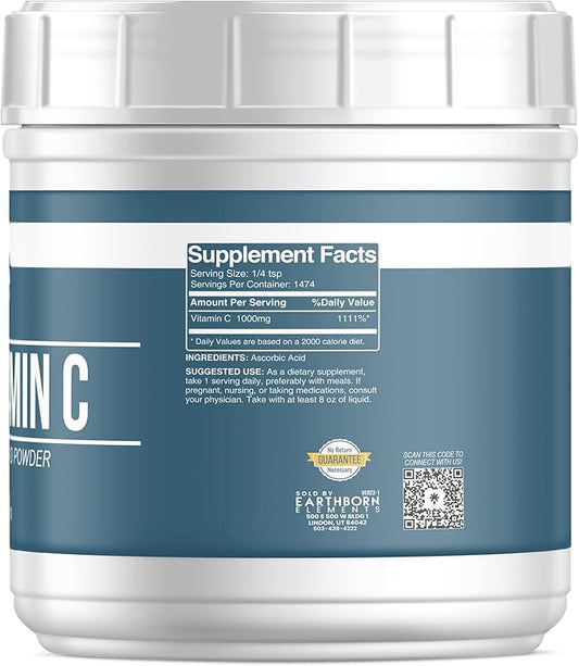Earthborn Elements Vitamin C Powder 3.25