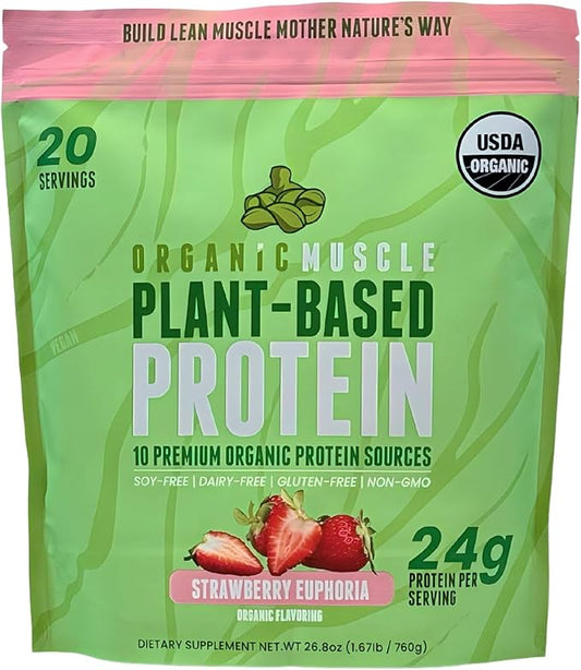 Organic Muscle Vegan Protein Powder