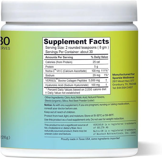Hydrolyzed Collagen Powder [30-Serves] VERISOL