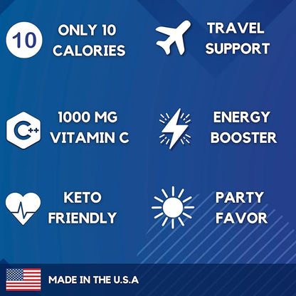 HydroMATE Electrolytes Powder Drink Mix Packets 30 Count