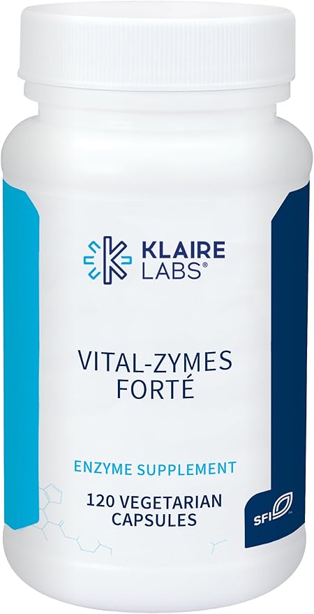 Klaire Labs Vital-Zymes Forte (120 Capsules)