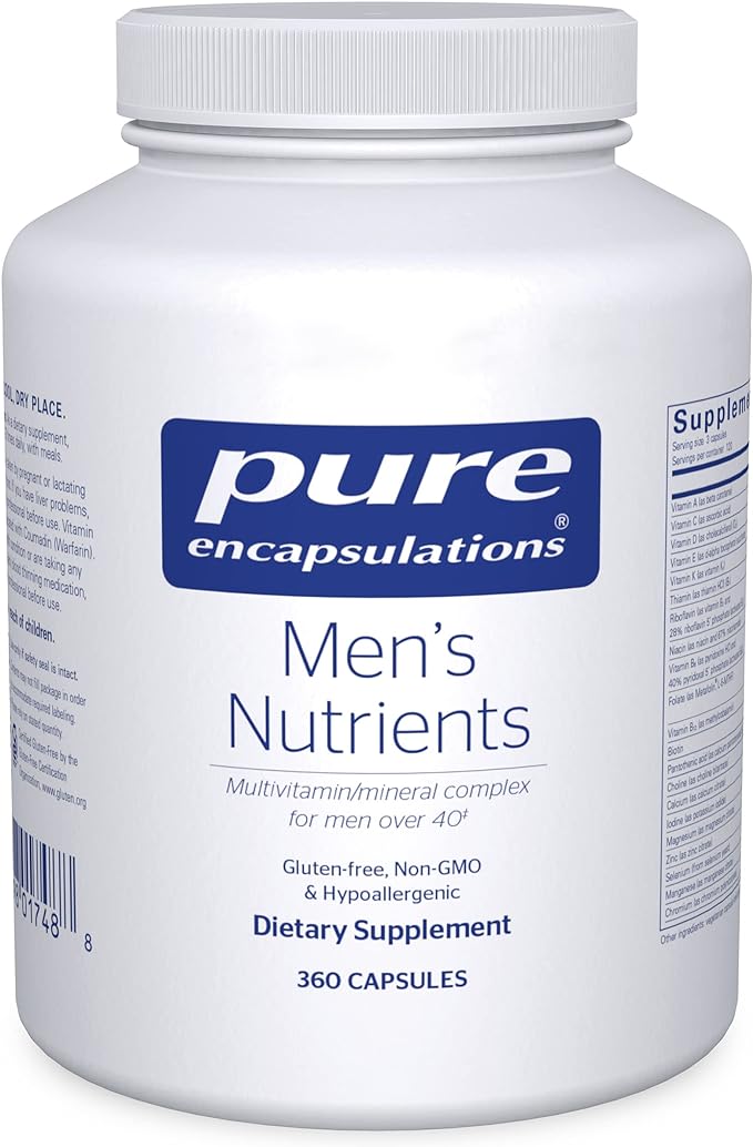 Pure Encapsulations Men's Nutrients 40* - 360 Capsules