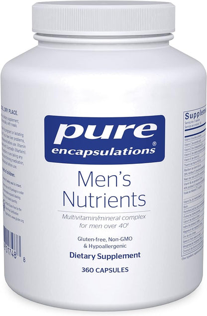Pure Encapsulations Men's Nutrients 40* - 360 Capsules