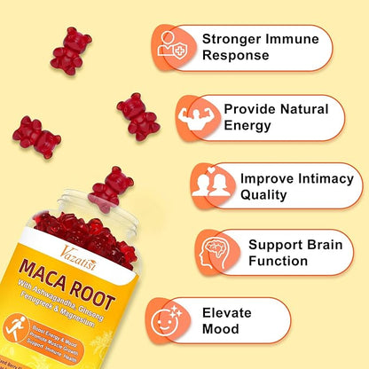 2 Pack 2000 mg Maca Root 120 Vegan