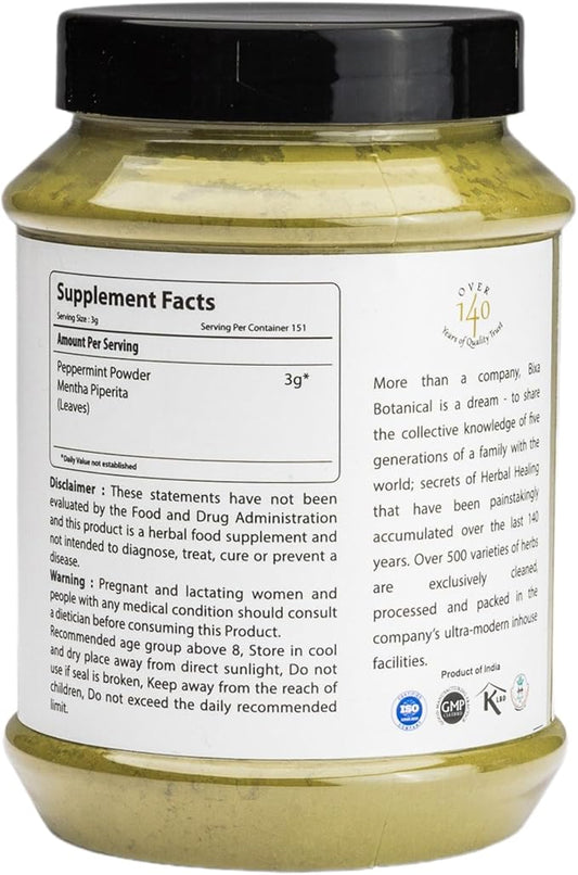 Peppermint Powder (Mentha Piperita) 1 Pound /16 Oz
