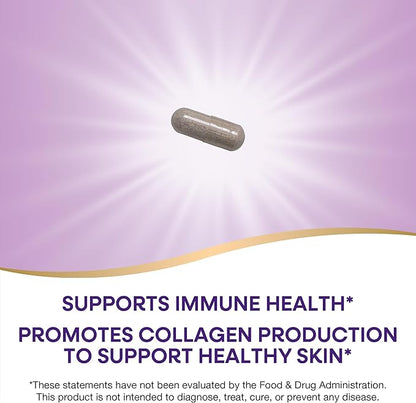 Nature's Way Vitamin C with Rose 1000 mg 250 Capsules