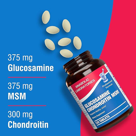 Anabolic Laboratories Glucosamine Chondroitin MSM Joint 120 Tablets