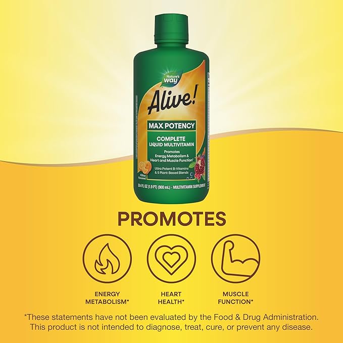 Nature's Way Alive! Max Potency Complete 30.4 Fl