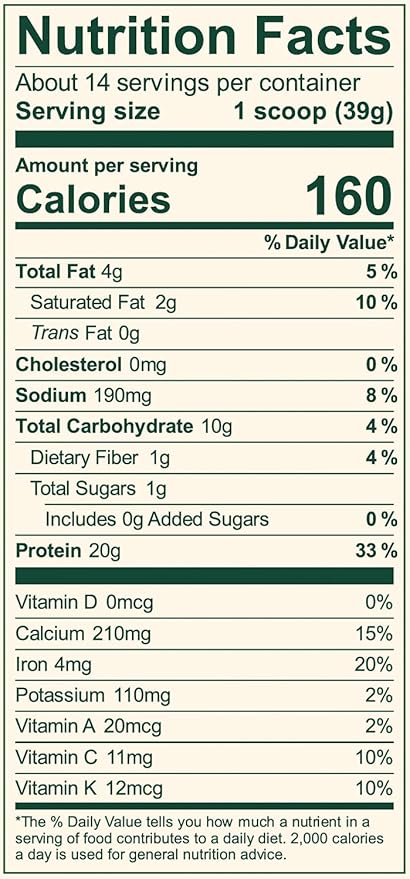 Vega Real Food Smoothie, Wildberry Bliss 20g Plant 1.30 lbs