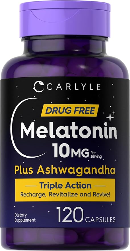 Carlyle Melatonin 10mg 120 Capsules