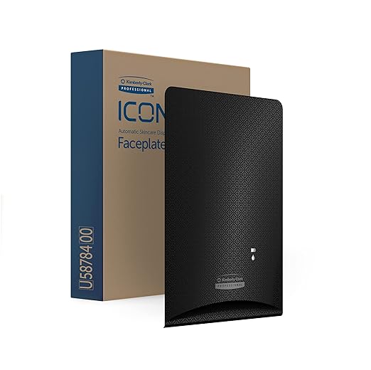 ICON Faceplate (58784), Black Mosaic Design, 1)