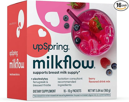 UpSpring Milkflow Electrolyte Breastfeeding Supplement Drink 16 Drink