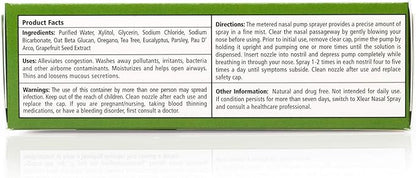 Xlear Rescue Nasal Spray with Xylitol, 3)