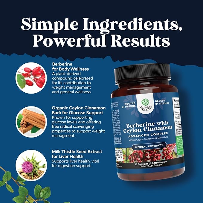 Balancing Berberine Plus 1200mg Per Serving Complex 60 Capsules