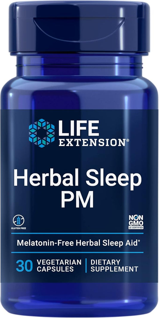 Life Extension Herbal Sleep PM – 30 Vegetarian